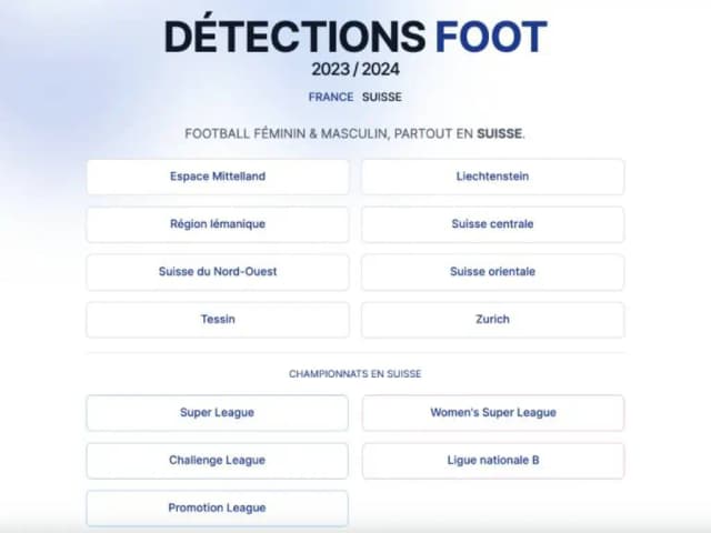 Détections Foot, comment ça marche ?